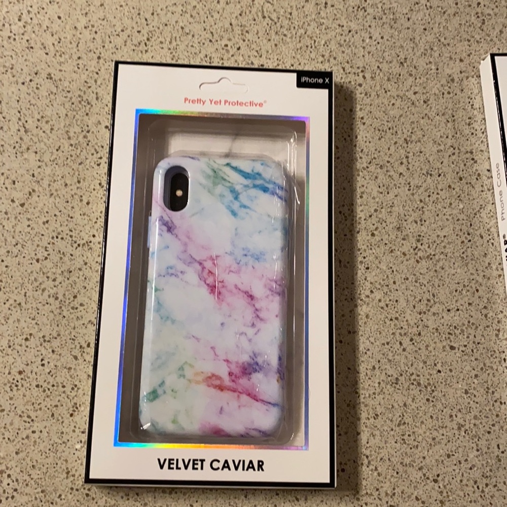 Velvet caviar iPhone X case